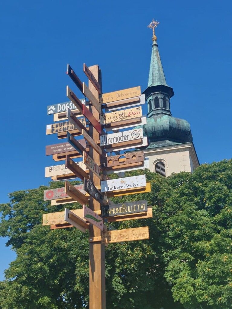 Foto der Marktbaumspitze aus dem Jahr 2022