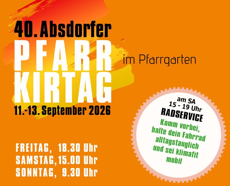 Sujet 40. Absdorfer Pfarrkirtag