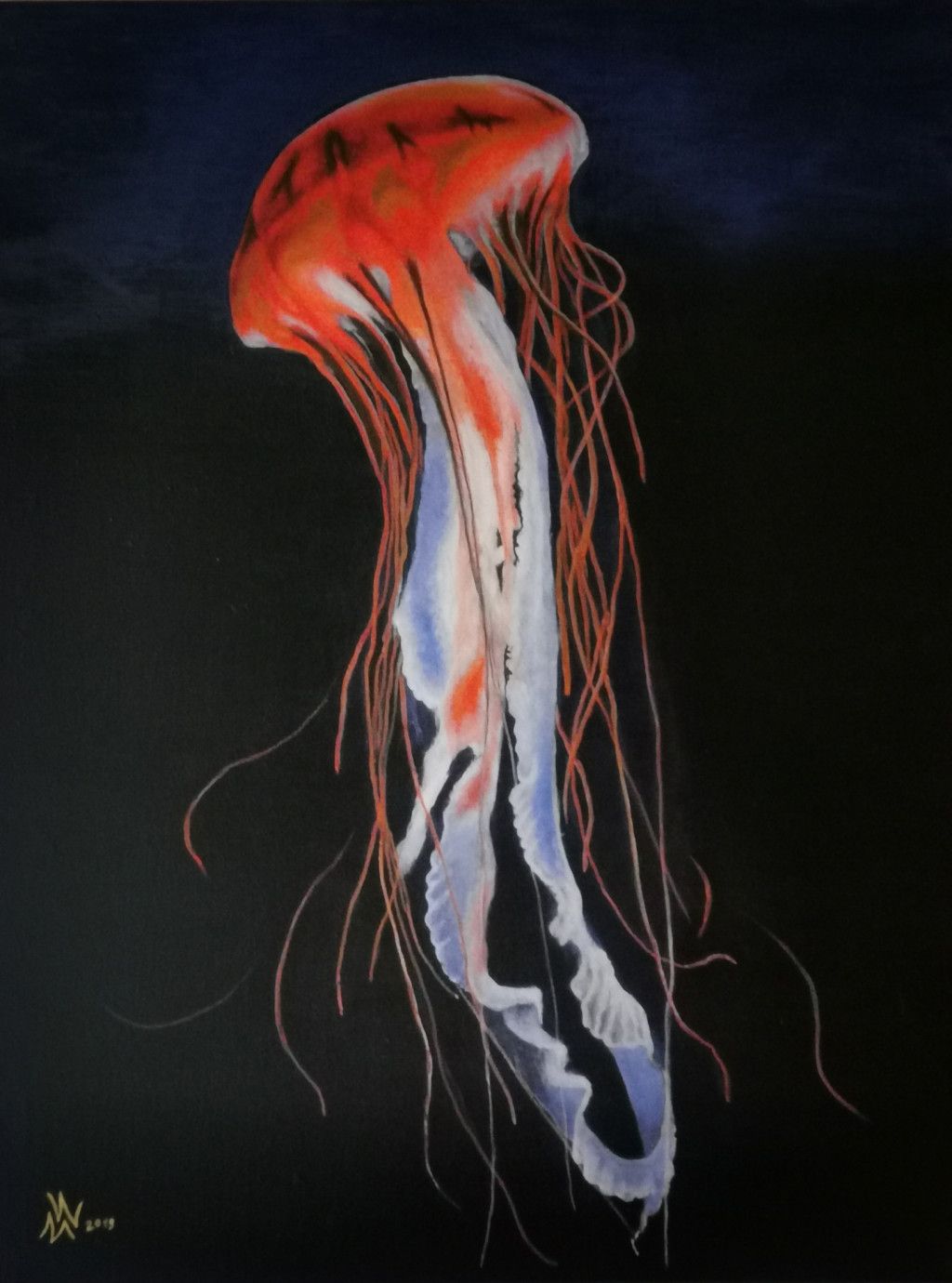 Schwebendes Feuer
