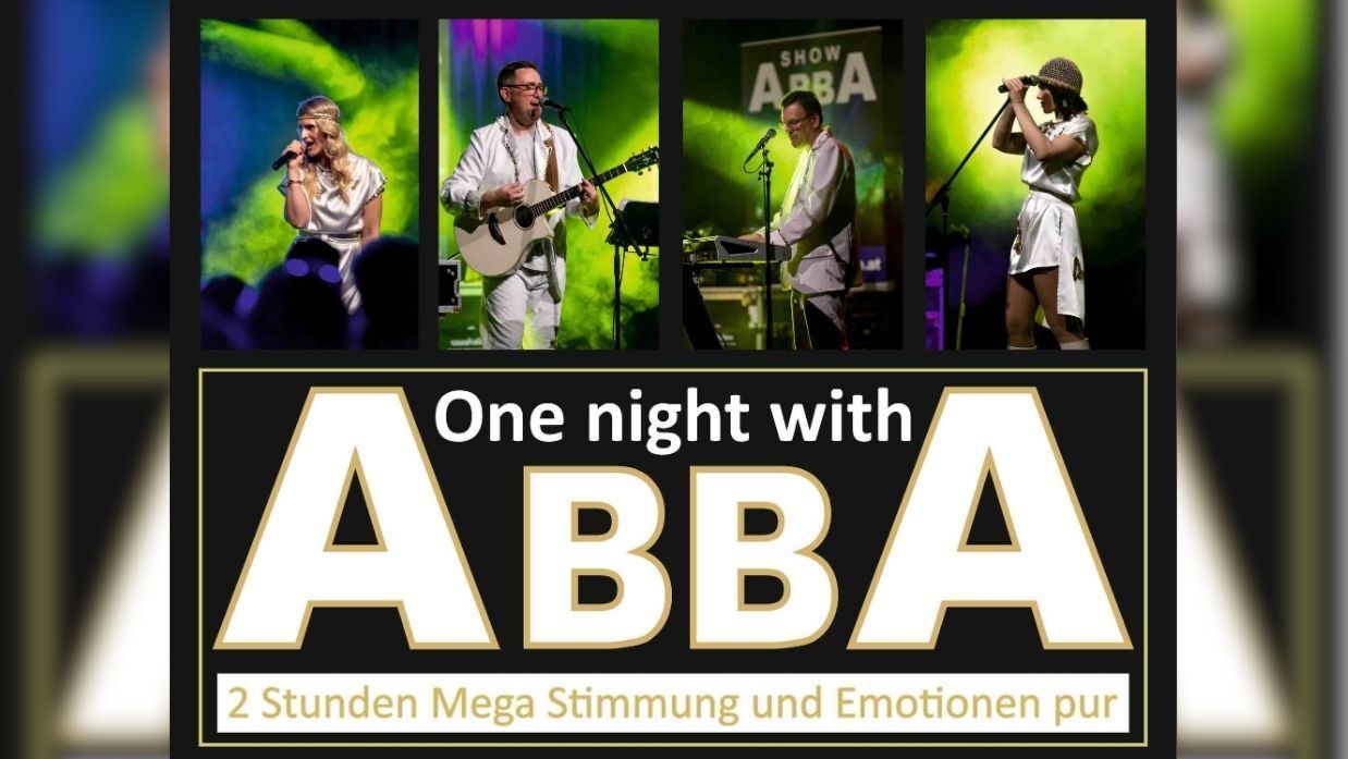 "DIE ABBA SHOW" mit der Abba Coverband von Dolce Vita im Papierfabrik Varieté