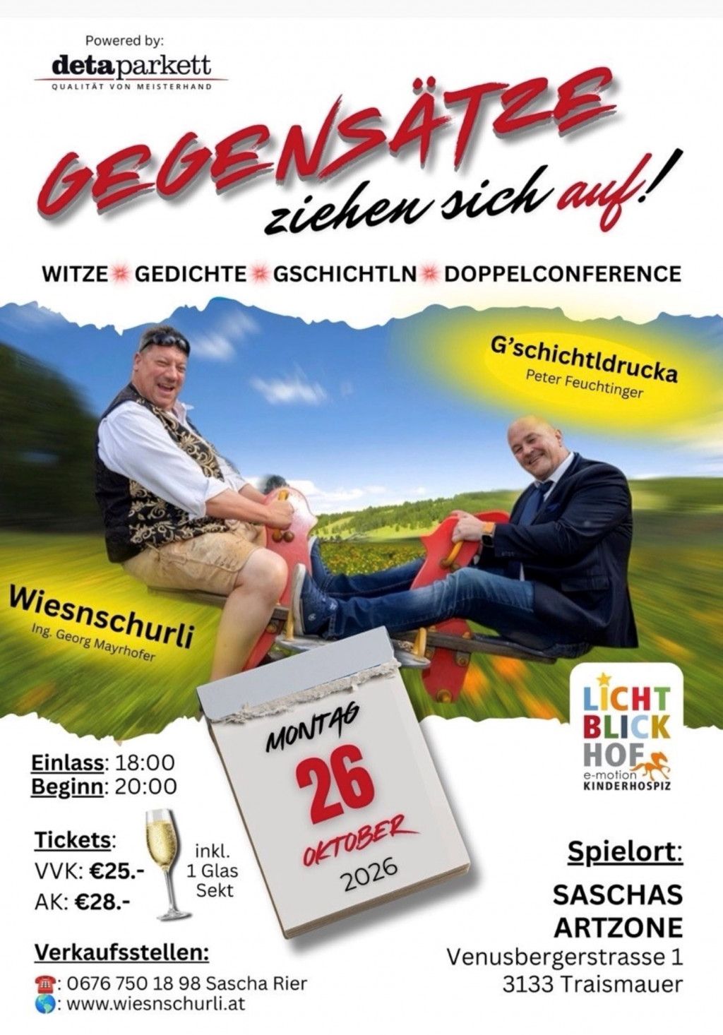 Gegensätze ziehen sich auf!